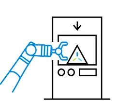 Roboter Maschinenbeladung