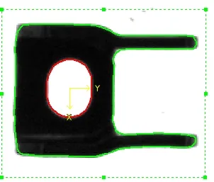 Vision-Modell für die Teilezuführung